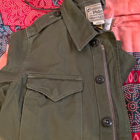 Polo Ralph Lauren Women’s Relaxed Fit Surplus Broken-Twill Jacket - Picture 7 of 11